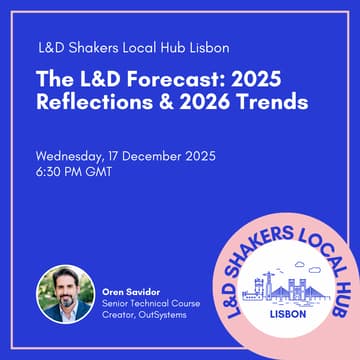 Cover Image for Local Hub Lisbon: The L&D Forecast — 2025 Reflections & 2026 Trend-Shaping
