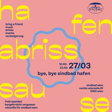 Cover Image for Sindbad HAFENABRISS SAUSE  // wir ziehen um!