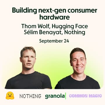 Cover Image for Building next-gen consumer hardware with Hugging Face and Nothing