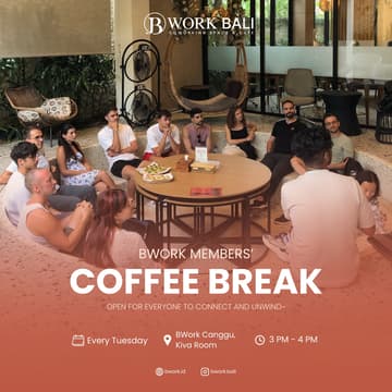 Cover Image for BWork Members Coffee Break!
