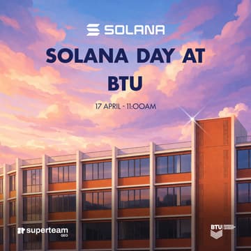 Cover Image for Solana Day At BTU