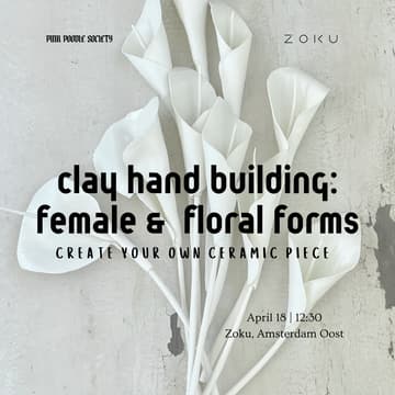 Cover Image for Amsterdam | Clay Hand Building : Female & Floral Forms