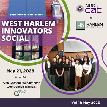 Cover Image for May 2026 ASRC CAT x HB x Gotham Foundry Innovators Social