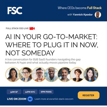 Cover Image for AI in Your Go‑To‑Market: Where to Plug It In Now, Not Someday