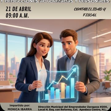 Cover Image for REGIMENES FISCALES PARA PERSONAS FISICAS Y DEDUCCIONES AUTORIZADAS Y PERSONALES (PRESENCIAL)