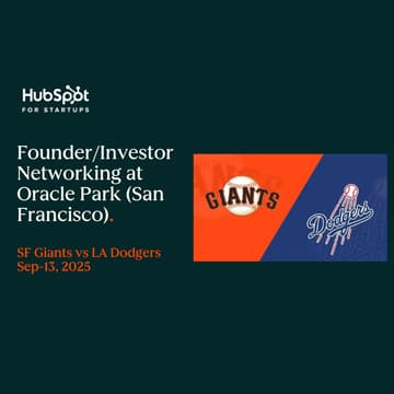 Cover Image for Founder Networking at Giants vs Dodgers ⚾️