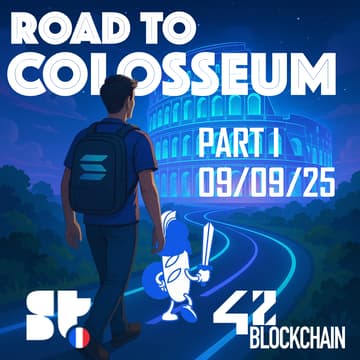 Cover Image for Road to Colosseum Part I - 42Blockchain x Superteam