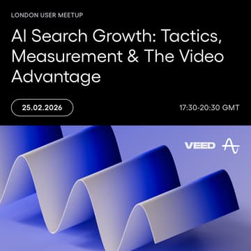 Cover Image for London Meetup - AI Search Growth: Tactics, Measurement & The Video Advantage
