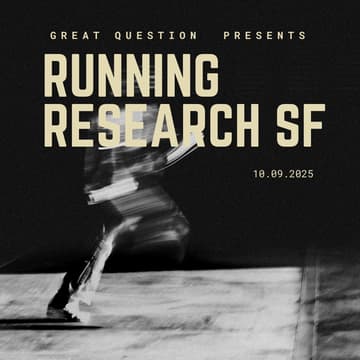 Cover Image for Running Research SF