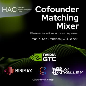 Cover Image for AI Valley GTC Cofounder Mixer