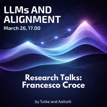 Cover Image for LLMs and Alignment. Research Talks: Francesco Croce
