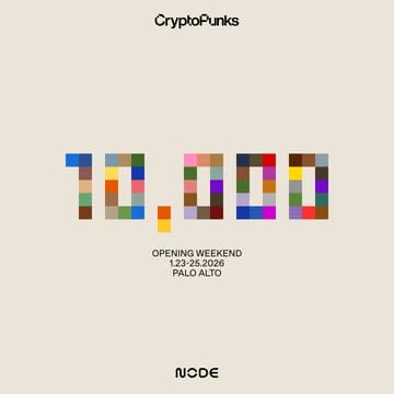 Cover Image for 10,000 ■ CryptoPunks Homecoming at NODE