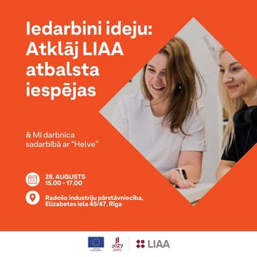 Cover Image for Iedarbini ideju: Atklāj LIAA atbalsta iespējas