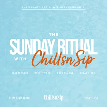 Cover Image for The Sunday Ritual with ChillsnSip 🧊☕️