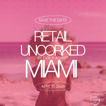 Foto de portada de Retail Uncorked [by Evie + Ashley] Miami