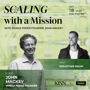 Cover Image for Scaling with a Mission with Whole Food Founder, John Mackey