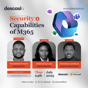 Cover Image for Security Capabilities of M365