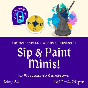 Cover Image for 💫 Sip & Paint Minis: All levels welcome