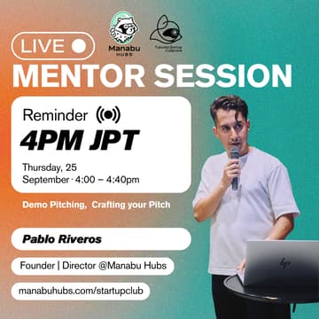 Cover Image for Mentor Session: Demo Pitching | Crafting your Pitch