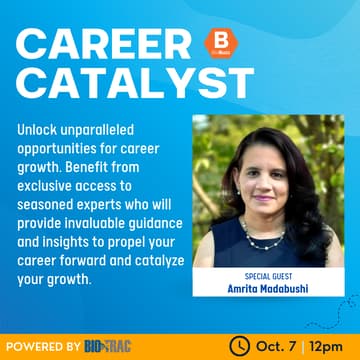 Cover Image for Career Catalyst with Amrita Madabushi