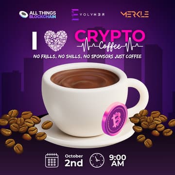 Cover Image for I ♥️ Crypto Coffee: NO Frills NO Shills NO Sponsors | Just Coffee