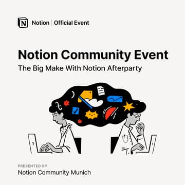 Cover Image for Make With Notion: Community Takeover