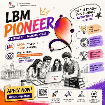 Cover Image for Campus LBM Pioneer Cohort 01 — The Founding Class (Students only )