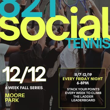 Cover Image for 821 Tennis Social: Week 5
