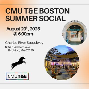 Cover Image for CMU T&E Boston Summer Mixer