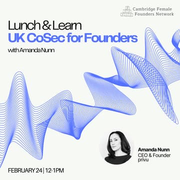 Cover Image for UK CoSec for Founders
