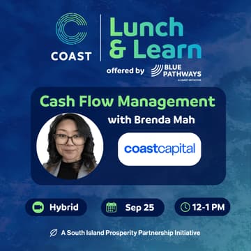 Cover Image for COAST Lunch and Learn Volume 7: Cash Flow Management