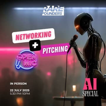 Cover Image for Open Mic Pitching and Networking - AI Special