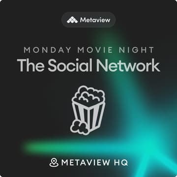Cover Image for Metaview Movie Night: The Social Network