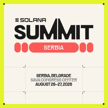 Cover Image for Solana Summit Serbia