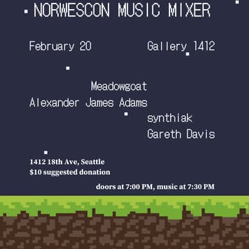 Cover Image for Meadowgoat / Alexander James Adams / synthiak / Gareth Davis