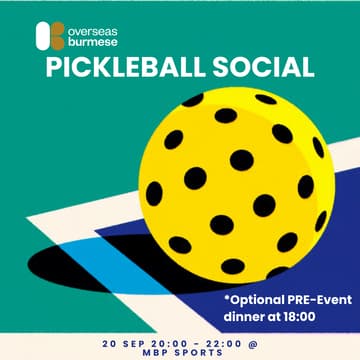 Cover Image for OB-SG | Pickleball Social 🎾
