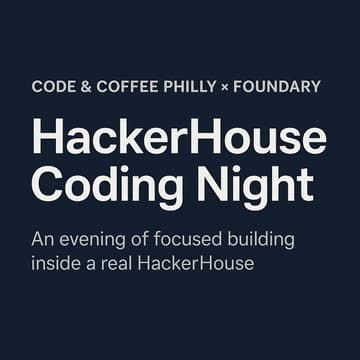 Cover Image for Code&Coffee X Foundry HackerHouse Coding Night