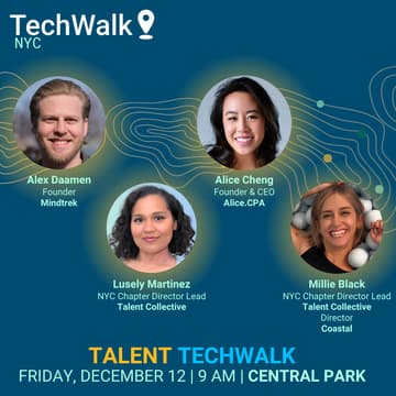 Cover Image for Talent TechWalk | NYC, 12/12