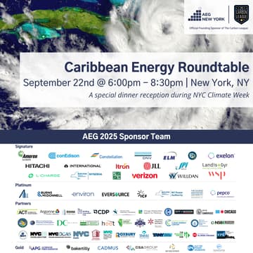 Cover Image for Caribbean Energy Roundtable @ Climate Week