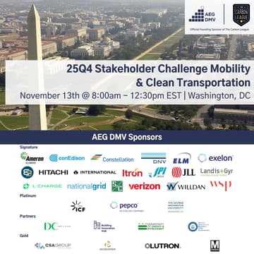 Cover Image for AEG DMV 25Q4 Stakeholder Challenge: Mobility & Clean Transportation