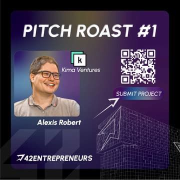 Cover Image for Pitch Roast #1 Pitch your startup to a Kima Ventures investor