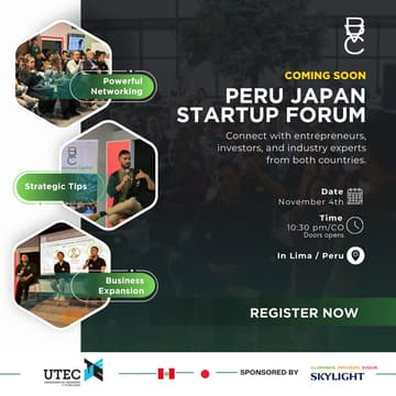 Cover Image for 🇵🇪 B Venture Capital Presents: Peru Japan Startup Forum