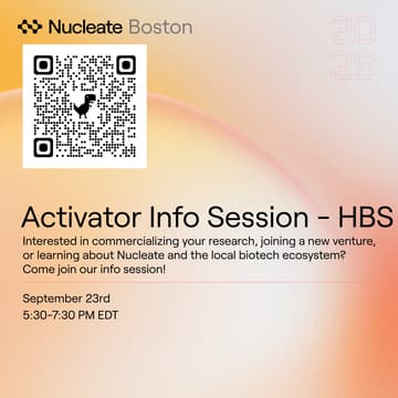 Cover Image for Nucleate Boston Activator '26 Info Session - HBS