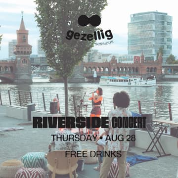 Cover Image for Gezellig Sessions: Riverside concert (+ free drinks)