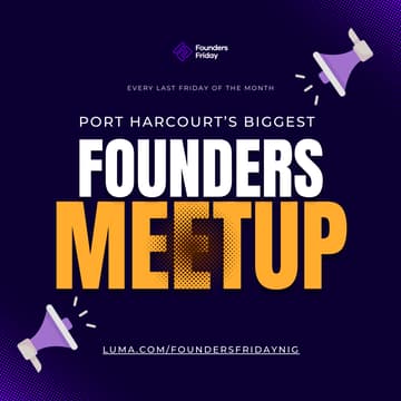 Cover Image for Founders Friday Port Harcourt