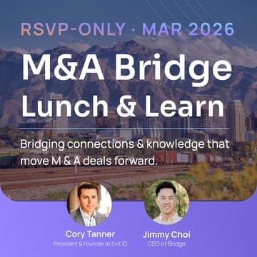 Cover Image for The M&A Bridge Series | Scaling for Exit: Tools, Resources, and Strategies That Drive Value