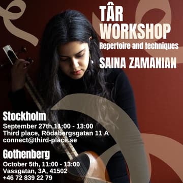 Cover Image for Tar Workshop with Saina Zamanian