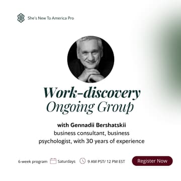 Cover Image for Work-Discovery Group: 3 Months of Deep Work with Gennadii Bershatskii