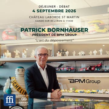 Cover Image for Déjeuner FFI Blois avec Patrick Bornhauser