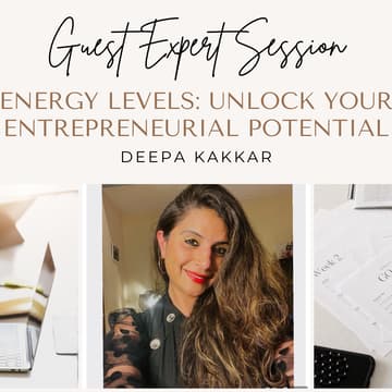 Cover Image for "Energy Levels for Professional Growth - Unlock Your Entrepreneurial Potential" by Deepa Kakkar